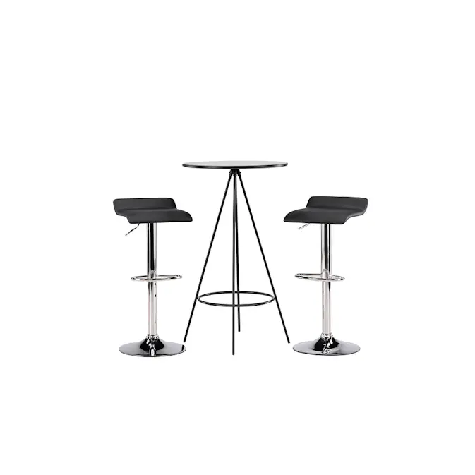 Spisegruppe Venture Home Bistro Ø60 cm med 2 stk Jonna Stoler