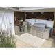 Hjørnemodul Myoutdoorkitchen Stainless Collection 90°
