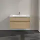 Tvättställsskåp Villeroy & Boch Subway 3.0 med 2 Lådor