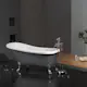 Badekar Bathlife Ideal Grå med Føtter