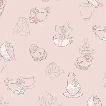 Tapet Fiona Teatime 640408