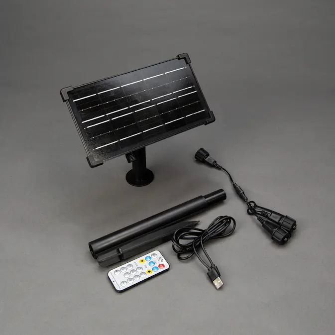 Solpanel Gnosjö Konstsmide Oppladbar M