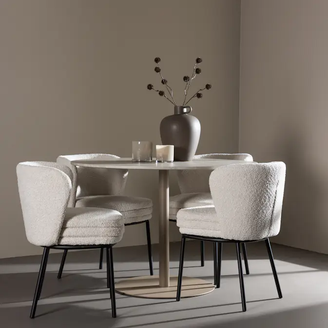 Beige/Hvit
