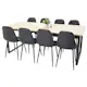 Spisegruppe Venture Home Cirebon med 8 Polar Stoler