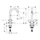 Kjøkkenbatteri Hansgrohe Logis M31 2-grep