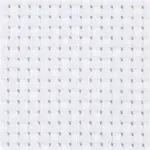 Broderistoff Creativ Company Aida 150 cm 35 ruter pr 10 cm 3 m/1 stk hvit