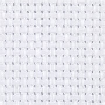 Broderistoff Creativ Company Aida 150 cm 35 ruter pr 10 cm 3 m/1 stk hvit