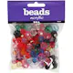Plastperler Creativ Company Facettperlemix Str 10-12-16 mm Hullstr 1-2,5 mm 125 ml/1 Pk