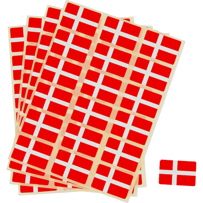 Flagg Creativ Company Selvklebende Str 15x22 mm 72 stk/1 Pk