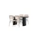 Spisegruppe Venture Home Isolde med 4 stk Seda Stoler