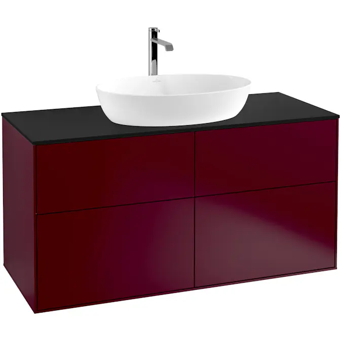 Tvättställsskåp Villeroy & Boch Finion med 4 Lådor och Bänkskiva för Fristående Tvättställ från Artis & Collaro