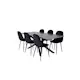 Spisegruppe Venture Home Piata med 6 Pobbie Stoler GR22262