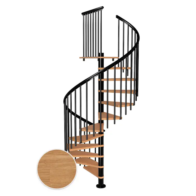 Spiraltrapp Dolle Montréal Eik Oljet Classic 4