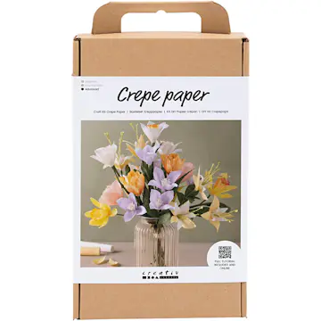 Kreppapir Creativ Company DIY Kit Lilje