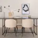 Spisegruppe Venture Home Lund Spisebord og Valentina Stitcthes Spisestol