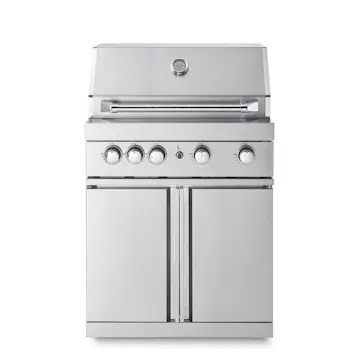 Frittstående Gassgrill Myoutdoorkitchen Stainless Collection med 4 Brennere og Infravarme