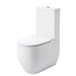 Toalettsete Lavabo Slim Myk Lukking Hardt Sete