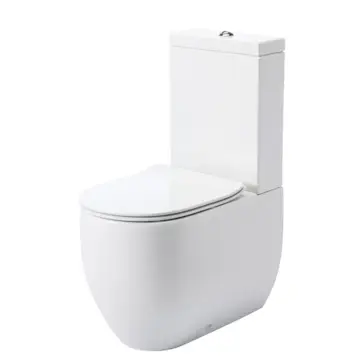 Toalettsete Lavabo Slim Myk Lukking Hardt Sete
