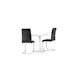 Spisegruppe Venture Home Hamden Ø80 cm med 2 stk Tempo Stoler