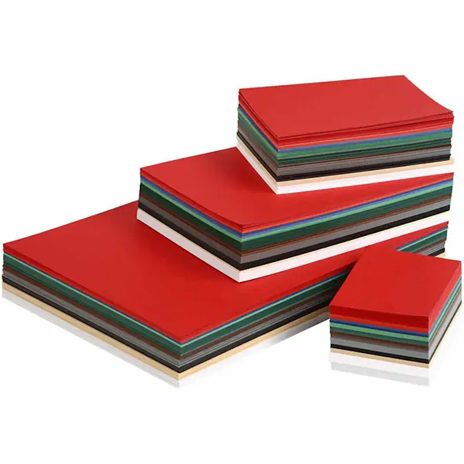 Julekartong Creativ Company Ass Farger A3-A6 1500 Ass Ark/1 Pk