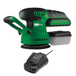 Eksentersliper Voltgear 20V Med Batteri 2Ah og Lader