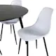 Spisegruppe Venture Home Dipp med 4 Polar Plastic Stoler