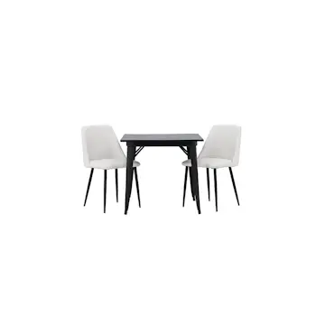 Spisegruppe Venture Home Tempe med 2 stk Night Stoler