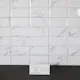 Kakel Arredo Carrara Metro Biselado Vit 10x20 cm