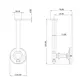 Reservpappershållare Tapwell TA234 Classic