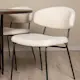 Spisegruppe furniture/fashion Stone med 4 Chico Stoler Rundt