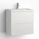 Tvättställsskåp Vedum Free 600 Compact med 2 Lådor