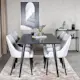 Spisegruppe Venture Home Dipp med 6 Plaza Stoler