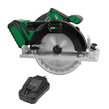Sirkelsag Voltgear 20V Børsteløs Med Batteri 4Ah og Lader