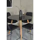 Spisegruppe Venture Home Plaza Ø100 cm med 4st Muce Spisestoler