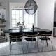 Spisegruppe Venture Home Gold med 6 Arrow Stoler