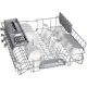 Integrert Oppvaskmaskin Bosch Serie 2 SMV2ITX09E Home Connect