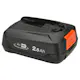 Batteri og Hurtiglader Gardena P4A PBA 18/45 + AL1830 2,5Ah Startkit