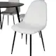 Spisegruppe Venture Home Dipp Ø115 cm med 6 Polar Stoler