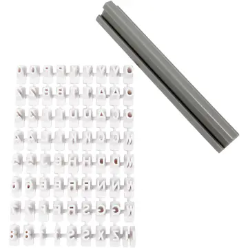 Stempelsett Creativ Company Bokstaver og Tall