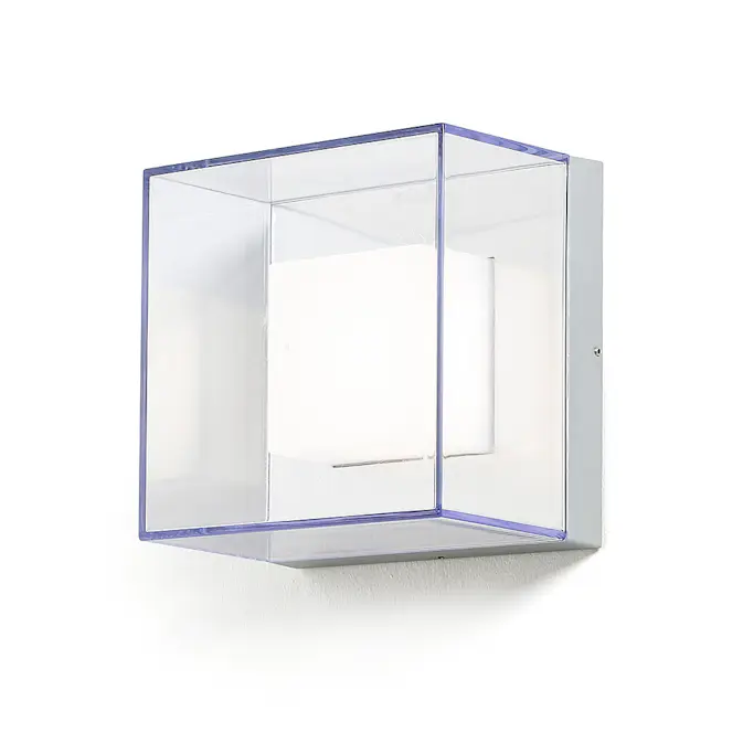 Vegglampe Gnosjö Konstsmide Sanremo 9W High Power LED Alu
