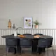 Spisegruppe Venture Home Bootcut med 6 stk Selma Stoler