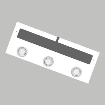 Ljusramp 4AQUA 3 Spottar