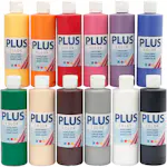 Hobbyfarge Creativ Company Plus Color Standardfarger 12x250 ml/1 Pk