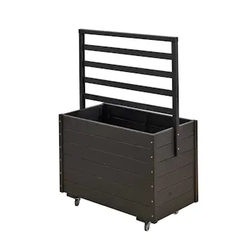 Blomsterkasse PLUS med Espaljé 88x48x124 cm