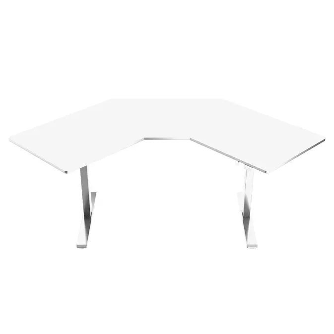 Hjørneskrivebord Lykke M100 Hev- og Senkbar