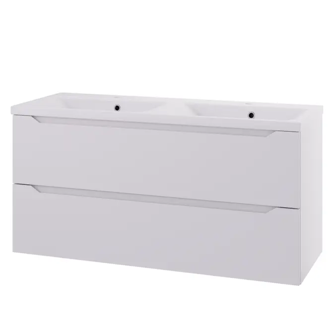 Servantskap Linn Bad Emma 120 cm Dobbel