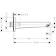 Badkarspip Hansgrohe Talis E