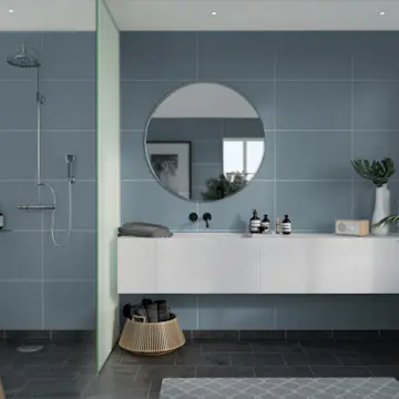 Baderomspanel Fibo 6274-M6040 Dusty Blue