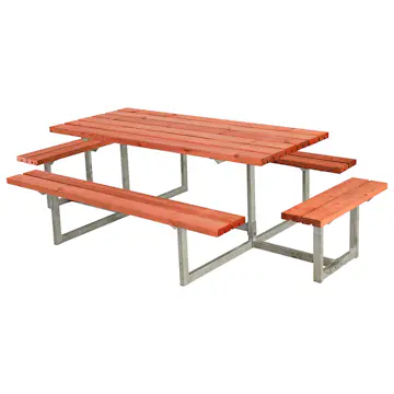 Piknikbord PLUS Basic med Påbygning 260 cm