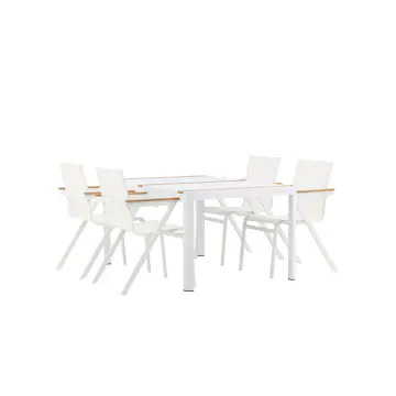 Spisegruppe Venture Home Togo med 4 Mexico Stoler